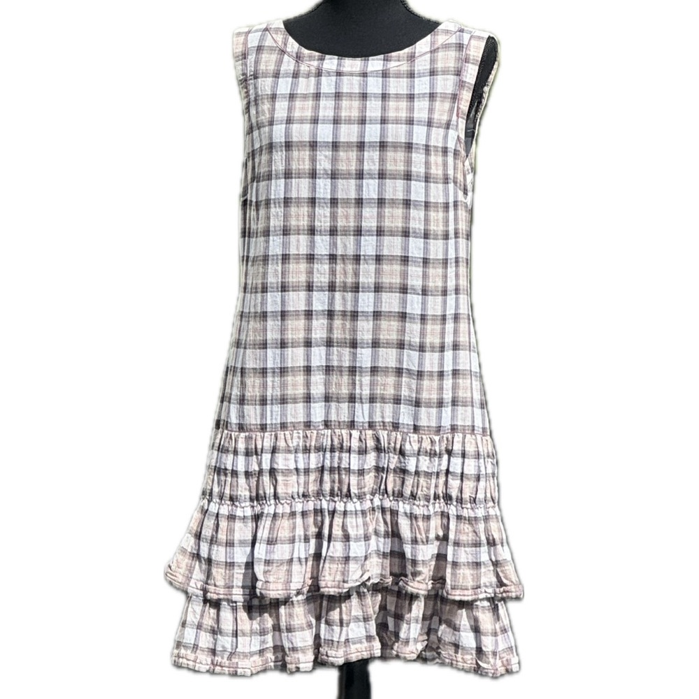 Max Studio sleeveless cotton summer dress medium